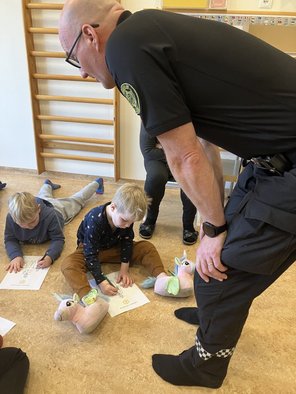 Lögreglan í heimsókn