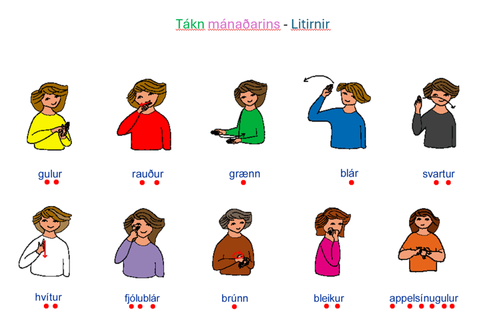Orðaforðavinna í Teigaseli