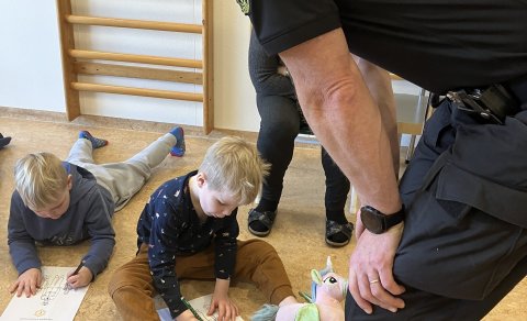 Lögreglan í heimsókn