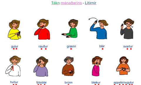 Orðaforðavinna í Teigaseli